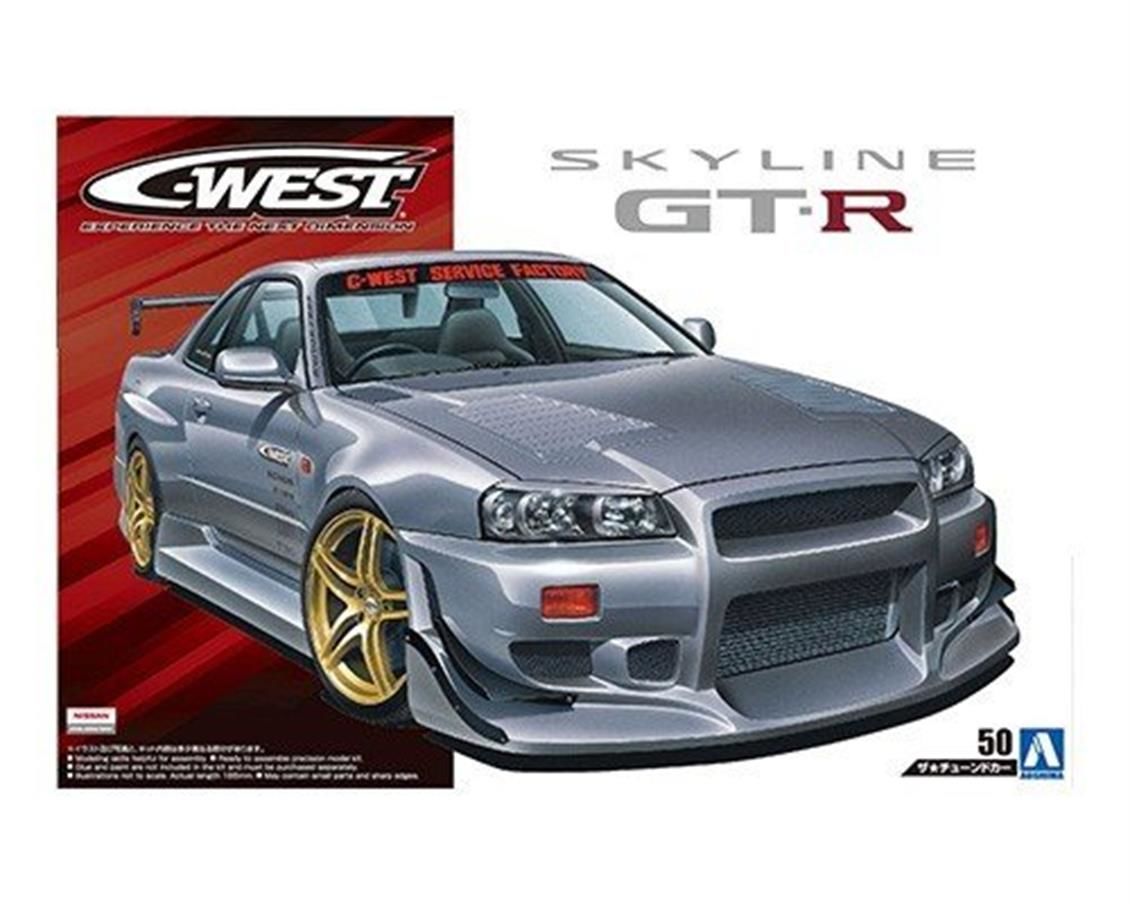 05542 1/24 C-WEST BNR34 SKYLINE GT-R 02 NISSAN