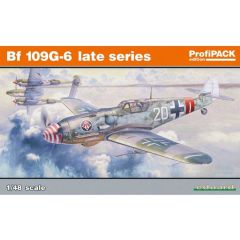 EDUARD 82111 1/48 Bf 109G-6 late series Uçak Maket