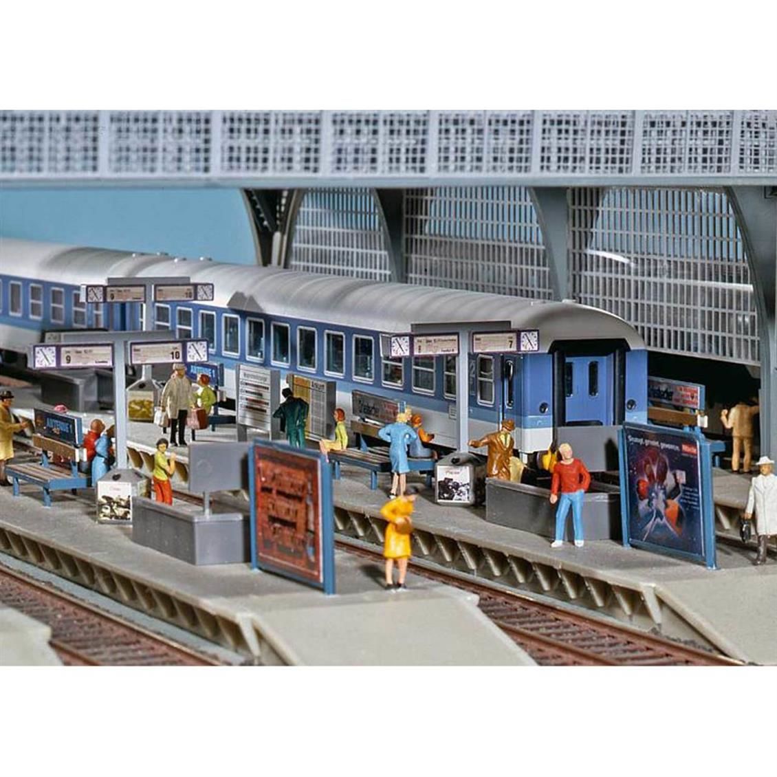 Faller 120186 1/87 Platform Aksesuarları Demonte Plastik Maketi