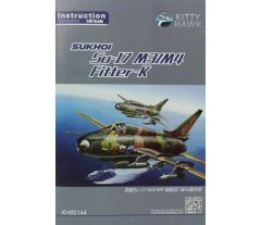 Kitty Hawk 80144 1/48 Su-17M3/M4 (Fitter D) 2.0 Savaş Uçağı Demonte Plastik Maketi
