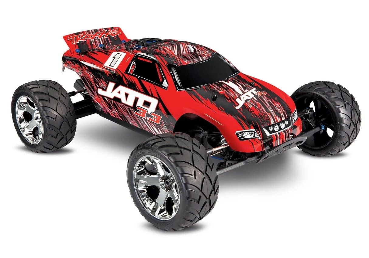 Traxxas Jato 3.3 2WD RTR Nitro Stadium Truck w/TQi 2.4GHz, Telemetry, TSM, Easy Start & Charger
