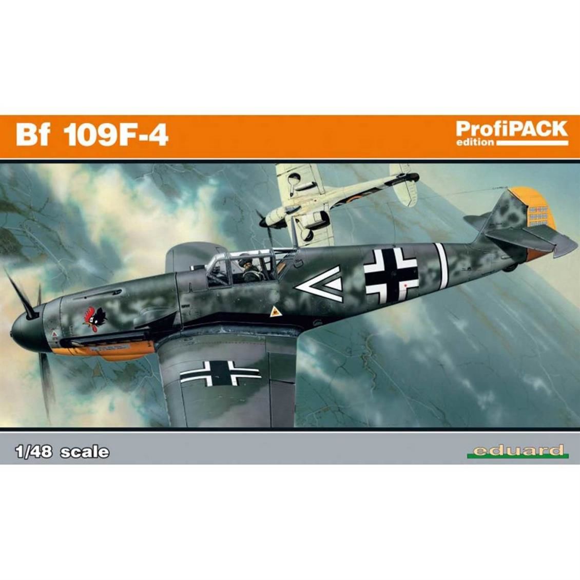 EDUARD 82114 1/48 Bf 109F-4 Uçak Maketi