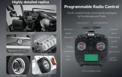 1/14 Volvo FMX Hidrolikli Sistem Metal RC Kamyon