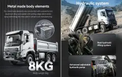 1/14 Volvo FMX Hidrolikli Sistem Metal RC Kamyon