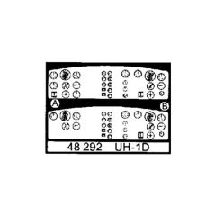 EDUARD 48292 1/48 UH-1D Maket Detay Seti