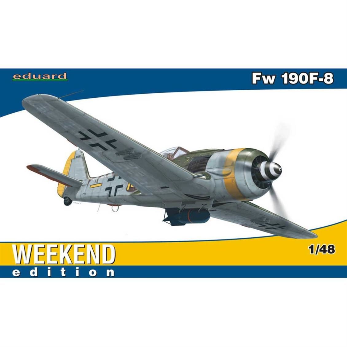 EDUARD 84111 1/48 Fw 190F-8 Uçak Maketi