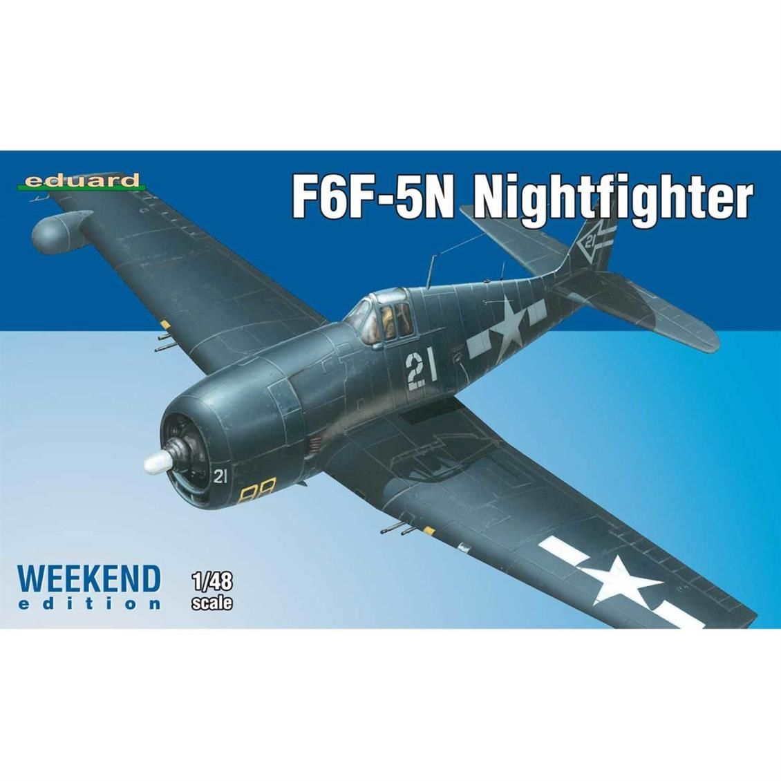 EDUARD 84133 1/48 F6F-5N Nightfighter Uçak Maketi
