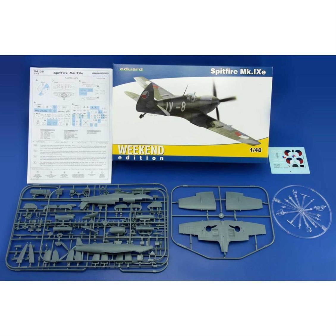 EDUARD 84138 1/48 Spitfire Mk.IXe Uçak Maketi
