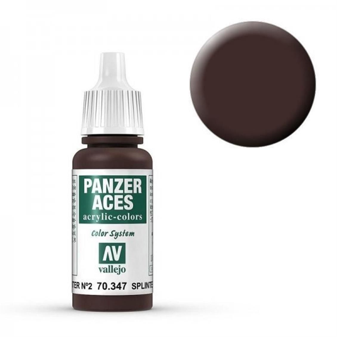 Vallejo 70347 17 ml. Splinter Blotches II Panzer Aces Serisi Model Boyası