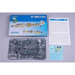 EDUARD 84142 1/48 Bf 109G-6 Erla Uçak Maketi