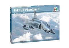 Italeri 1448S 1/72 F-4E/F Phantom Savaş Uçağı Demonte Plastik Maketi
