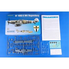 EDUARD 84143 1/48 Bf 109G-6 MTT Regensburg Uçak Ma