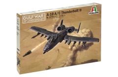 Italeri 1376S 1/72 A-10 A/C Thunderbolt II ( Gulf War ) Savaş Uçağı Demonte Plastik Maketi