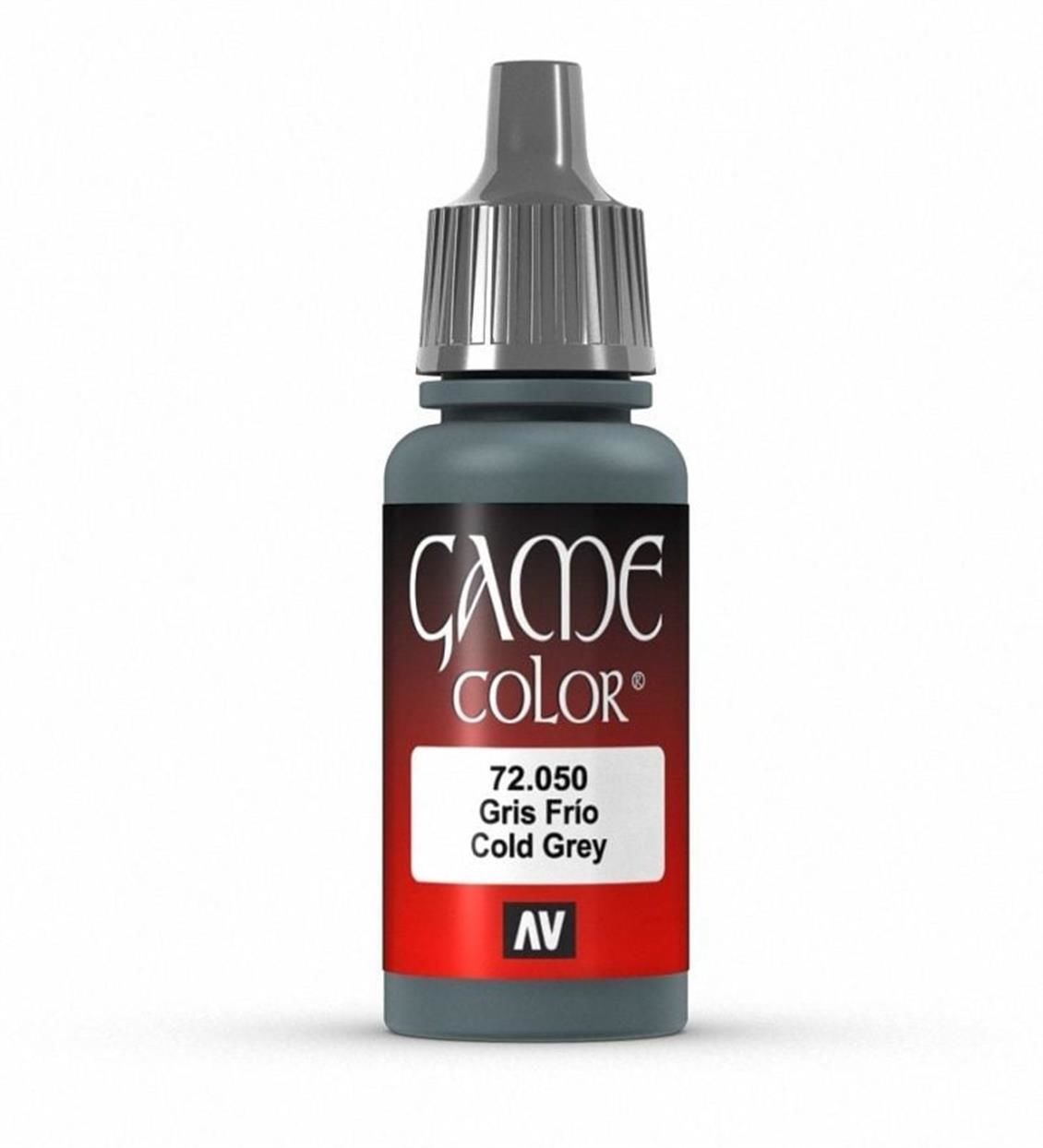 Vallejo 72050 17 ml. Cold Grey, Game Color Serisi Model Boyası