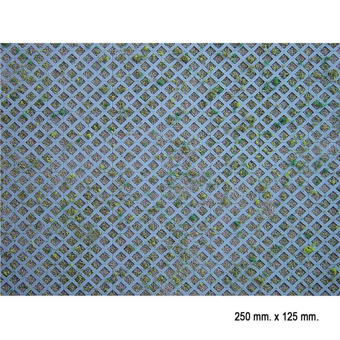 Faller 170625 1/87 Çimtaşı Desenli Dekor Levhası - 25 X 12,5 Cm