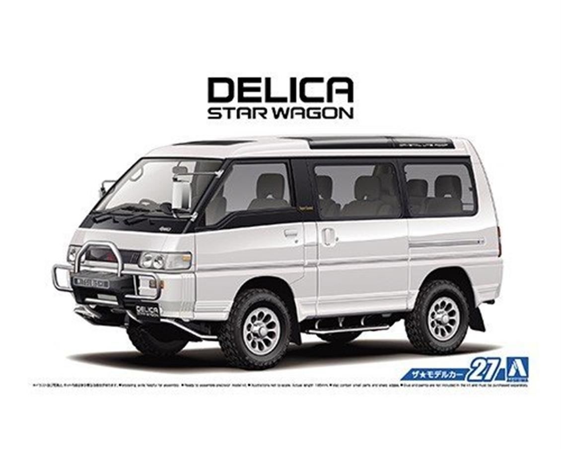 05233 1/24 MITSUBISHI P35W DELICA STAR WAGON 91