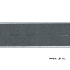 Faller 170630 1/87 İki Şeritli Asfalt Yol Kaplaması, Fleksible, 100 Cm.