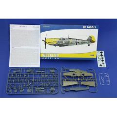 EDUARD 84165 1/48 Bf 109E-3 Uçak Maketi