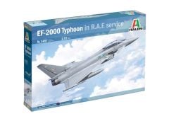Italeri 1457S 1/72 Eurofighter Typhoon EF- 2000 ( In R.A.F. Service ) Savaş Uçağı Demonte Plastik Maketi