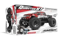 QUANTUM MT 1/10 RED MONSTER TRUCK