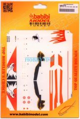 Babibi DBT01169 1/72 F-4E, 100.Yıl Özel, Dekal Çıkartma