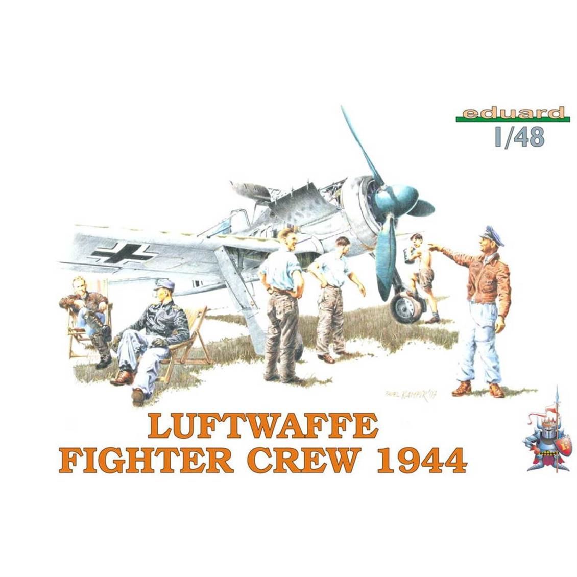 EDUARD 8512 1/48 LUFTWAFFE FIGHTER CREW 1944 Figür