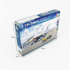 Italeri 1414S 1/72 F-14A Tomcat 50th Anniversary Savaş Uçağı Demonte Plastik Maketi
