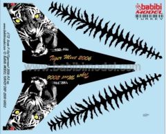 Babibi DBT01015 1/48 F-16 D, Tigermeet 2006, Dekal Çıkartma