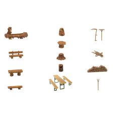 Faller 130329 1/87 Moser Alp Dağları Evi Demonte Plastik Maketi