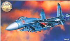 Academy 12270 1/48 SU-27 Flanker B Savaş Uçağı Demonte Plastik Maketi