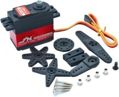 JX PDI 6221MG 21KG Yüksek Torklu Metal Dişli Geniş Açı Dönebilen Dijital Servo