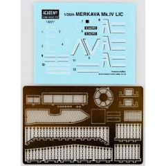 Academy 13227 1/35 Merkava Mk.IV LIC Tank Demonte Plastik Maketi
