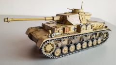 Academy 13234 1/35 Alman Orta Tankı Panzer IV (Versiyon H) Demonte Plastik Maketi