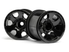 1/10-1/16 2.2'' WARLOCK WHEEL BLACK (2.2in/2pcs)