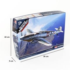 Academy 12321 1/48 Messerschmitt Bf109G-6/G-2 (JG 27) Savaş Uçağı Demonte Plastik Maketi