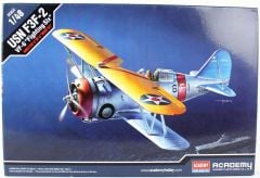Academy 12326 1/48 USN F3F-2 VF-6 (Fighting Six) Savaş Uçağı Demonte Plastik Maketi