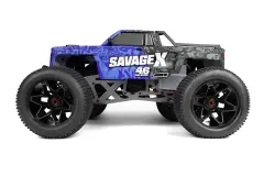 Savage X 4.6 GT-6 1/8 4WD Blue Nitro Monster Truck
