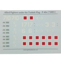 72001 1/72 Allied Fighters under the Turkish Flag