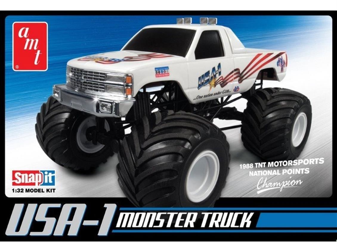 632 1/25 USA-1 4x4 Monster Truck