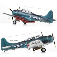 Academy 12329 1/48 USN SBD-5 (??Battle of the Philippine Sea) Savaş Uçağı Demonte Plastik Maketi