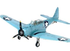 Academy 12335 1/48 USN SBD-2 (Midway) Savaş Uçağı Demonte Plastik Maketi