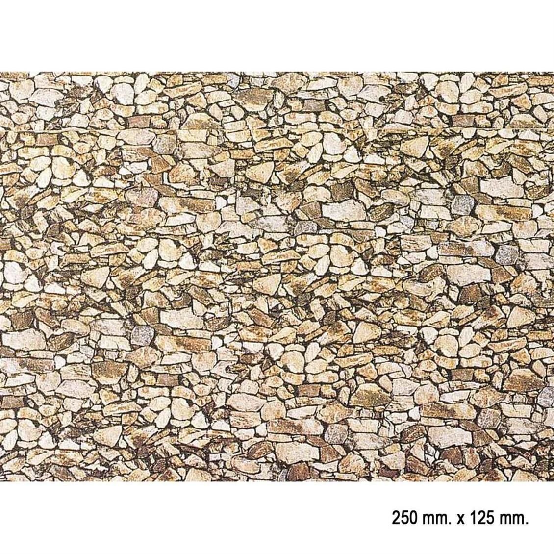 Faller 222562 1/160 Taş Desenli Dekor Kağıdı, 25 X 12,5 Cm.