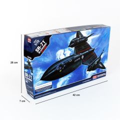 Academy 12448 1/72 SR-71 Blackbird Savaş Uçağı Demonte Plastik Maketi