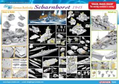 1040 1/350 GERMAN BATTLESHİP SCHARNHORST AKE