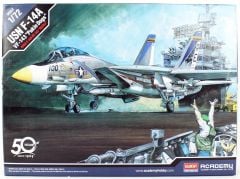 Academy 12563 1/72 USN F-14A (VF-143 Pukin Dogs) Savaş Uçağı Demonte Plastik Maketi