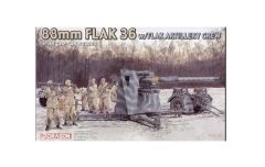 6260 1/35 88MM FLAK 36 TOP + MÜRETTEBAT