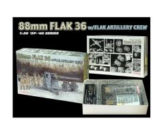 6260 1/35 88MM FLAK 36 TOP + MÜRETTEBAT