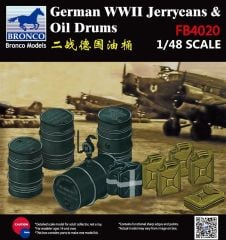 FB4020 1/48 WWII German Jerry Can and Fuel Drum