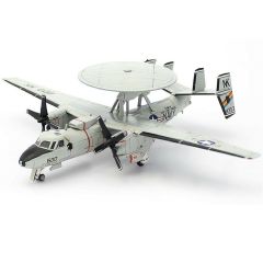Academy 12623 1/144 USN E-2C VAW-113 (Black Eagles) Hava Radar Uçağı Demonte Plastik Maketi