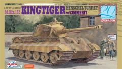 6303 1/35 KINGTIGER HENSCHEL TURRET+ZIMMERIT - MAK